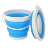 0845e33f4cef77af 3L Collapsible Portable Folding Water Car Washing Fishing Household Plastic Travel Outdoor Camping Bucket