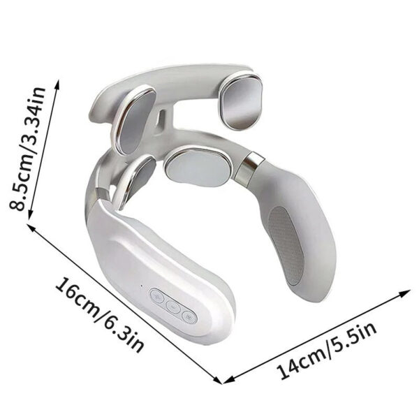 084e093e10cb21a7 Massage 4 Head And Neck Protection Heating hines Breathing Light Vibration Hot Compress Cervical Spine hine