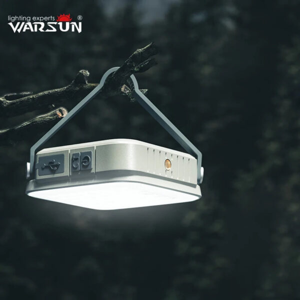 085ac139a54f4b21 Warsun Camping Lights Waterproof IPX6 SMD Rechargeable Outdoor Hanging Lights Portable Fill Light Work Maintenance Lighting