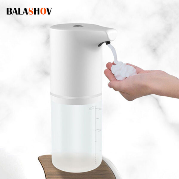 Touchless Automatic USB Rechargeable Liquid Foam Hand Washer hine Bathroom Infrared Sensor Soap Dispenser