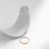 086d40e1de17560a MODIAN 925 Sterling Silver Minimalist Thin Stackable Fashion Rings Classic Gold Color Fine Jewelry For Women Girl Party Gifts