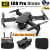 New E88Pro Drone 4K Professinal With 1080P Wide Angle Dual HD Camera Foldable RC Helicopter WIFI FPV Height Hold Apron Sell
