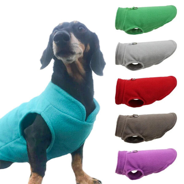 087f5ac829569ac8 Warm Fleece Dogs Clothes Pet Jacket Vest With D-Ring For Small Dog Cats Clothing French Bulldog Costumes Chihuahua Coat