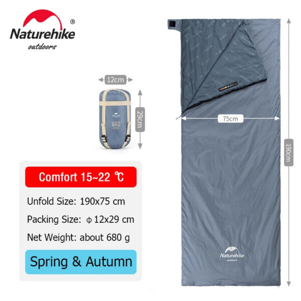 0893d8dbf3d86200 Naturehike lw180 Sleeping Bag Ultralight Cotton Sleeping Bag Spring Summer Sleeping Bag Outdoor Hiking Camping Sleeping Bag