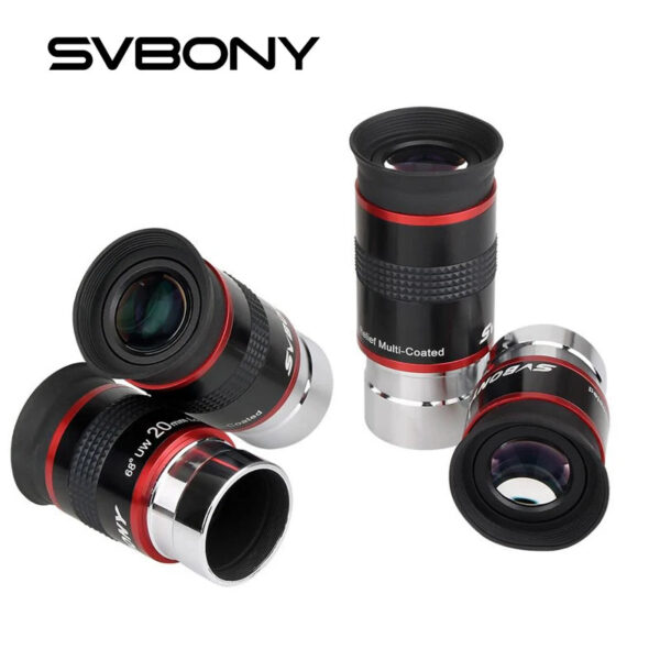 0899a5020e8805b8 SVBONY 68° Ultra Wide Angle 6mm/ 9mm /15m /20mm Telescope Eyepiece FMC 1.25" for Astronomical Telescope