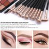 089e4f272375fab6 Maange 18Pcs Makeup Storage Set Soft Bristles Foundation Brushes Eyeshadow Blusher Concealer For Women Beginner Kit