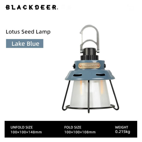 BLACKDEER Portable Camping Lights Rechargeable Led Light Trekking Lantern Emergency Bulb High Power Tents Lighting 4 Mode Lamp