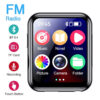 08b9ac711fa68ff6 MP3 Music with Bluetooth 5.4 HiFi MP4 Walkman Full Touch Screen Built-in Speaker Recorder Camera Video Player FM/E-book