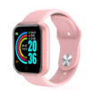 Y68 Watch Color Screen Step Counting Multi Sport Mode Message Reminder Photography Music Remote Control Smart Band