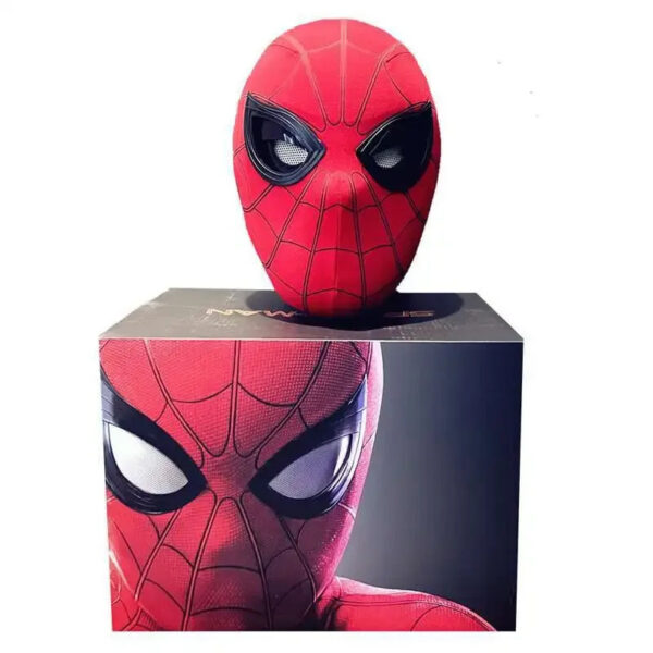 08cc94189bfdcc9f Mobile Eye Electronic Spider Man Desktop Decoration Sculpture 1:1 Remote Control Adult and Children's Gift
