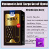 Hyaluronic Acid Condom Ultra Thin Large Size 54mm Penis Sleeves10pcs Wolf Tooth Pellet Condom Delay for Men Safer Sex Toy