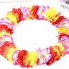 0909dcada136633e Hawaiian Hula Leis Dance Garland Artificial Flowers Neck Loop for Luau Party Costumes (Pink)