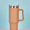 091f86bf5df265cc Pink Cups 40oz Mug Tumbler With Handle Tumblers Lids Straw Stainless Steel Coffee Termos Cup ready to ship Vacuum Insulated Blue Orchid Water Bottles