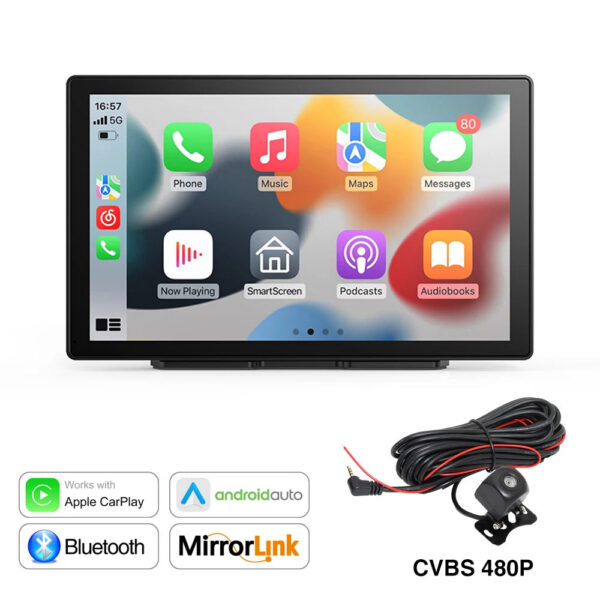 09212f5b0c3582c1 Universal 9 Inch Car Radio Multimedia Video Player Wireless CarPlay Android Auto For VW Nissan Toyota Car Audio Touch Screen