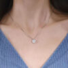 Jkeli NEW 100% Sterling Sier Winter Collection Sparkling Love Necklace Fit DIY Women Fashion Original Jewelry Gift