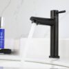 BAOKEMO 1/2Inch 304 Stainless Steel Single Cold Water Tap Gold Black Sier Color Deck Mounted Basin Sink Faucet