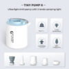 093568e52a2821fb FLEXTAILGEAR TINY PUMP X - Portable Camping Pump with 1300mAh Battery Rechargeable for Pool ats Air Mattress Vacuum Bags