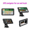 093f7cc505eb677e 5 Inch Car Truck Navigation FM Transmitter GPS Navigator 256MB+8G Free Update Europe Australia North America Map USB TF