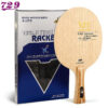 093fd8b0418477ba Original 729 Friendship Yellow ALC Table Tennis Blade 5 Wood 2 Arylate Carbon Professional Ping Pong Blade Blue ALC Offensive