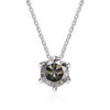 0943c28e33ecdef2 JoyceJelly 1CT VVS D Moissanite Necklace For Women Six Prong Simulated Diamond Pendant Sterling Sier Wedding Fine Jewelry