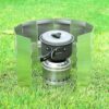 095df3f6207f0883 Camp Stove Windscreen, Ohuhu Camping Stove Windscreen 8/10/12 Plates Aluminum Folding Portable Camping Stove Windshield Grill Wind Screen for Camp with Carry Bag for Camping Hiking Picnic Backpacking