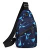 095e293de1a3726d Chest Pack Men's Ins New Fashionable Korean Version Crossbody Bag Lightweight Outdoor Sports Casual Couple Backpack Trend