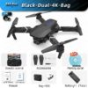 0980f77a2e85dbaf New E88Pro Drone 4K Professinal With 1080P Wide Angle Dual HD Camera Foldable RC Helicopter WIFI FPV Height Hold Apron Sell