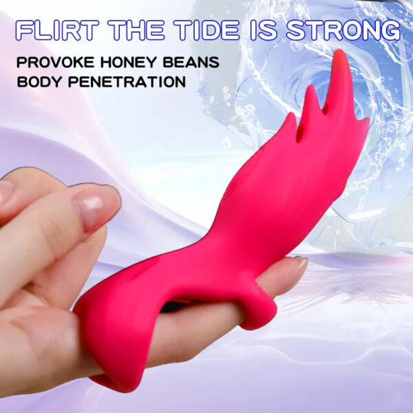 09858c997fc78e06 Finger Silicone Wear Egg Jumping Couples Share Into The Body Second Tidal Stimulation Clitoris Tease Vibrator Adult Sex Toys