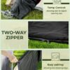 Sleeping Bag, Ohuhu Lightweight Sleeping Bag 3 Season Warm Weather Portable Compact Sleeping Bags for Adult Kids with Carry Bag for Camping Hiking Backpacking and Outdoors 59℉-77℉