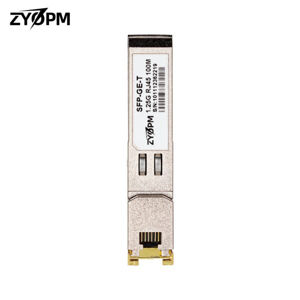 1.25G SFP to RJ45 Copper SFP Module Transceiver, 100m 1000BaseT SFP to Ethernet Module for Cisco GLC-TE,Mikrotik, Ubiquiti UniFi