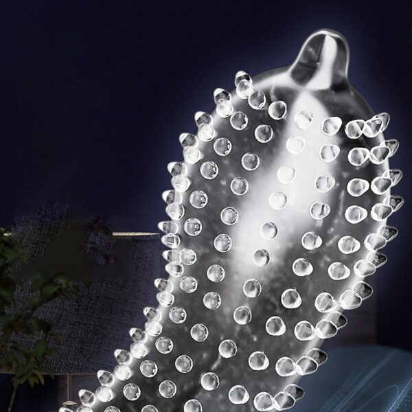 09dd9d9c827a6967 Large Spikes Condoms Dotted Granular Sex Tooys for Adult Original Lubricants Sexual Retardant High Sensitive Sex Shop 18+