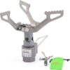 BRS Outdoor BRS-3000T Ultra-Light Titanium Alloy Miniature Portable Picnic Camping Gas Cooking Stove Portable Ultralight Burner 25gram