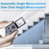 09e956f719249c18 Laser Distance Meter Multifunctional Portable Measuring Device Metal Housing Mini Size Rangefinder Measurement
