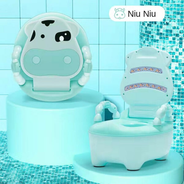 09fae10a30b0ef83 Cute Cow Portable Baby Child Training Girls Boy Potty Kids Chair Toilet Seat Pot