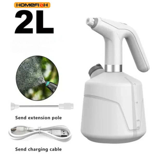 2L Plant Spray Bottle Automatic er USB Electric Sanitizing Sprayer Watering hine Plants Garden Tool