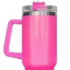 0a17f456ddef7e27 New Chocolate Gold US STOCK Cosmo Pink Quencher H2.0 Co-Branded 40oz Mugs With Handle Insulated Tumblers Lid Straw Stainless Steel Coffee Valentines Day Cup