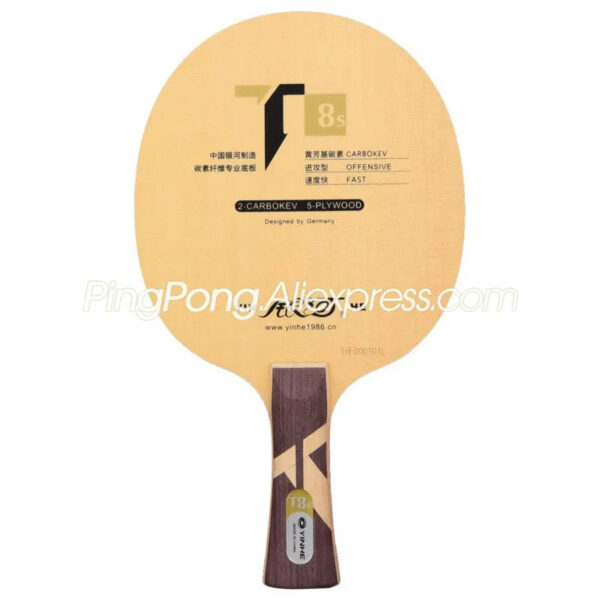 0a40cea5d89da948 Original YINHE T8S Hinoki ALC Carbon Table Tennis Blade Racket T8 S Loop Offensive Spin Speed Ping Pong Bat Paddle