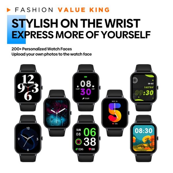 Zeblaze Btalk Lite Calling Watch Health Sport Monitoring Smart Notifications Voice Assistant Smartwatch Men
