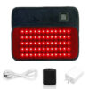 0a8a82cd80d7ece8 60 LEDs Red&Infrared Light Therapy Belt 850nm 660nm Back Pain Relief Burn Fat Wrap Slimming hine Waist Heat Pad Full Body