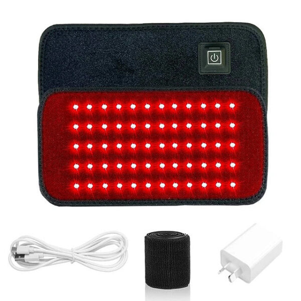 0a8a82cd80d7ece8 60 LEDs Red&Infrared Light Therapy Belt 850nm 660nm Back Pain Relief Burn Fat Wrap Slimming hine Waist Heat Pad Full Body