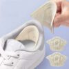 1pair Shoe Anti Wear Heel Insoles Patch Unisex Cushion Pads Feet Care Protector Adhesive Back Sticker Shoes Insert Insole