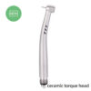 2/4 Holes Azdent Dental LED High Speed Handpiece E-generator Integrated Standard Head Push Button 3 Water Spray JD008A-SP