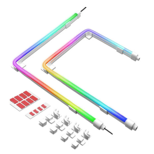 RGB LED Strip AURA Sync 5V 3 PIN ARGB Flexible Light Atmosphere Decorations for PC Case Chassis