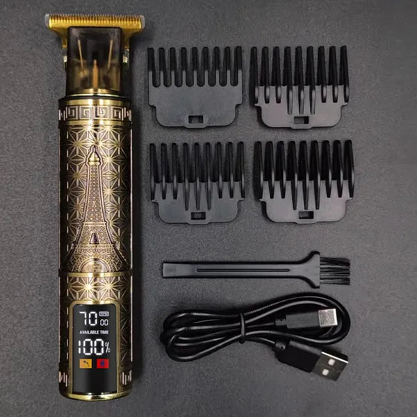 0a9a5cdb224f47da Men's Shaver for Men Electric Razor Cordless Beard Trimmer Fast Charging LCD Display Clipper Shaving hine 5 220211