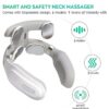 0aa3fcb2f95a1a7a Massage 4 Head And Neck Protection Heating hines Breathing Light Vibration Hot Compress Cervical Spine hine