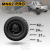 ZWN 1:12 Full Scale RC CAR Upgraded MN82 PRO Controllable Headlights 2.4G 4WD Off-Road Car Pick Up Truck Toy for Kids Gifts