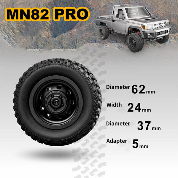 ZWN 1:12 Full Scale RC CAR Upgraded MN82 PRO Controllable Headlights 2.4G 4WD Off-Road Car Pick Up Truck Toy for Kids Gifts