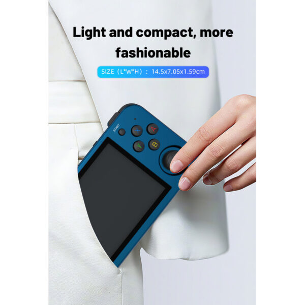 ANBERNIC RG353M Metal 3.5 Inch IPS Touch Screen Game Player 640*480 Built-in Hall Joystick Android 11 64 Bit ux System Gifts
