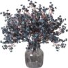 0aea2219ac54d07a Momkids 6 Pcs Babys Breath Bulk Artificial Faux Silk Flower Gypsophila Bouquet Winter Real Touch Fake Floral for Office Kitchen Wedding Restaurant Centerpieces Christmas Party Decor (White)