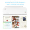 0af0af8d143b12cb OSMILE SL289 Desktop Laminator hine Set A4 Size Hot and Cold Lamination 2 Roller System 9 inches Max Width for A4/A5/A6
